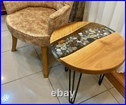 15 Epoxy Resin Side Table Top / Epoxy Coffee River Table Top