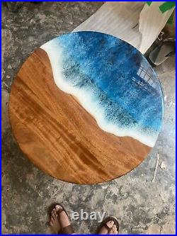 18 Epoxy Resin Coffee Table Top / Epoxy Ocean Table Top Home Decor