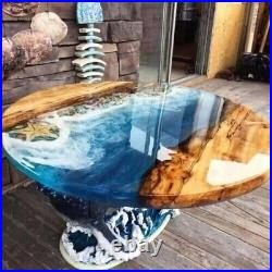 18 Epoxy Resin Side Table Top / Epoxy Coffee River Table Top / Epoxy Table