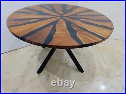 36 Epoxy Resin Table Top / Round Epoxy Dining Table Top Unique Home Decor