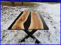 36 x 24 Rectangular Epoxy Resin Tabletop Unique Coffee Table Surface
