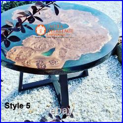 9 Custom made coffee table top resin epoxy