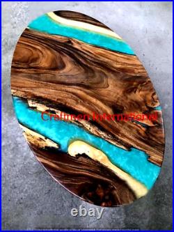 Blue River Wave Epoxy Coffee Table, Sofa table, Side table, Center table