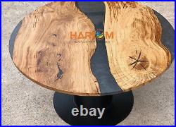 Custom To Made Adorable Epoxy Resin Table Top Luxury Designer Furniture