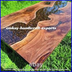 Epoxy Resin Dining Table Top, Office Center Table Top, Hallway Furniture Table