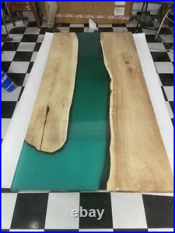 Epoxy Resin Dining Table top Acacia Wood Table top Costume Order Home Decor