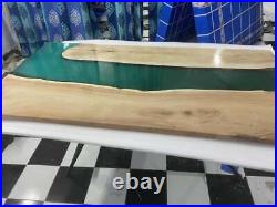 Epoxy Resin Dining Table top Acacia Wood Table top Costume Order Home Decor