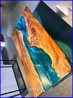 Epoxy Resin Table, Dining Room Epoxy Table, Resin Epoxy Table, River Table Top