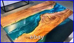 Epoxy Resin Table, Dining Room Epoxy Table, Resin Epoxy Table, River Table Top