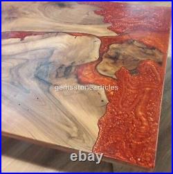 Epoxy Resin Table Epoxy Resin Dining Top Table, Acacia Wood Resin Table Decor