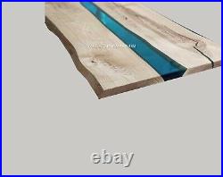 Epoxy Resin Table Top, Black Epoxy Table Top, Acacia Wooden Table Epoxy Decors