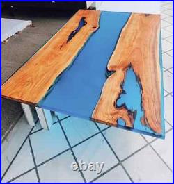 Epoxy Resin Table Top, Dining Epoxy Side Table Top, Handmade Furniture Decors
