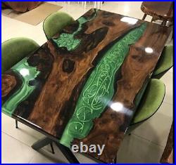 Epoxy Table Top, Epoxy Dining Table, Epoxy Resin Table, Epoxy Wood Table, Table
