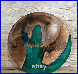 Green Epoxy Resin Table Top Loved Ones Gifts Dining Bar Epoxy Resin Table Top
