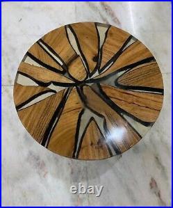 Natural Wood Epoxy Resin Top Sofa Center Coffee Table Handmade Furniture Tables