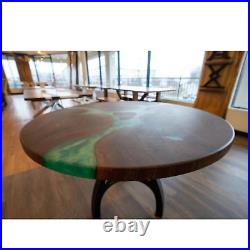 Resin Coffee Table, Round Resin Table, Epoxy Resin Table, Coffee Table