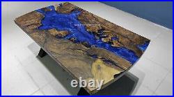 Resin Table, Luxury Furniture Custom Order Epoxy Resin Epoxy Acacia wooden Table