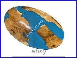 Round Epoxy Coffee Table, Sofa table, Side table, Custom table, Without stand